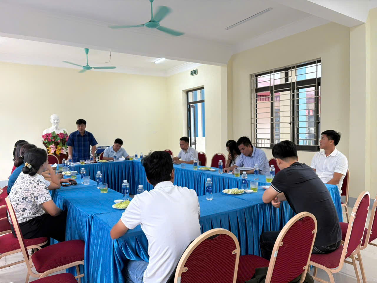 BÀN GIAO, TIẾP NHẬN CÔNG TRÌNH  CẢI TẠO, SỬA CHỮA, NÂNG CẤP TRƯỜNG MẦM NON SỐ 2 PÁ KHOANG  HOÀN THÀNH ĐƯA VÀO SỬ DỤNG